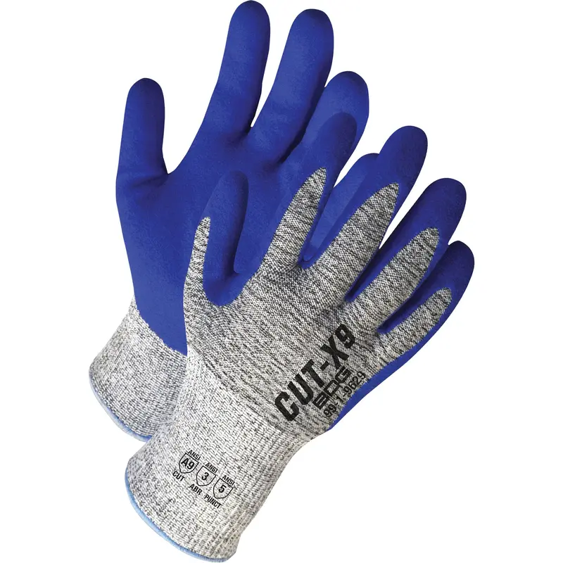 Cut-X™ Coated Cut-Resistant Gloves, Size Large/9, 13 Gauge, Nitrile Coated, Hppe Shell, Astm Ansi Level A9 1