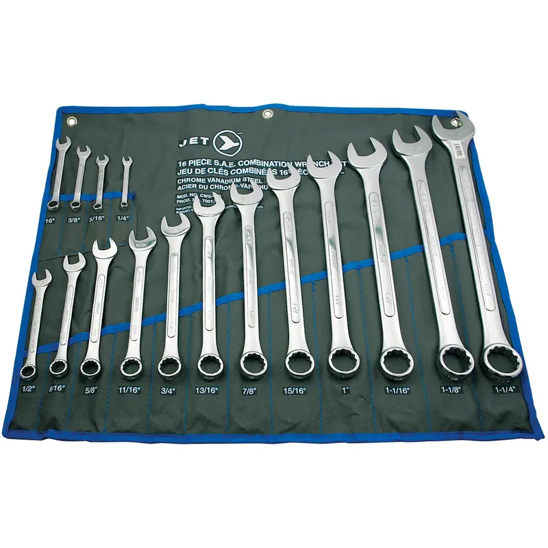 Cws-16S Combination Wrench Set, 16 Pieces, Imperial 1