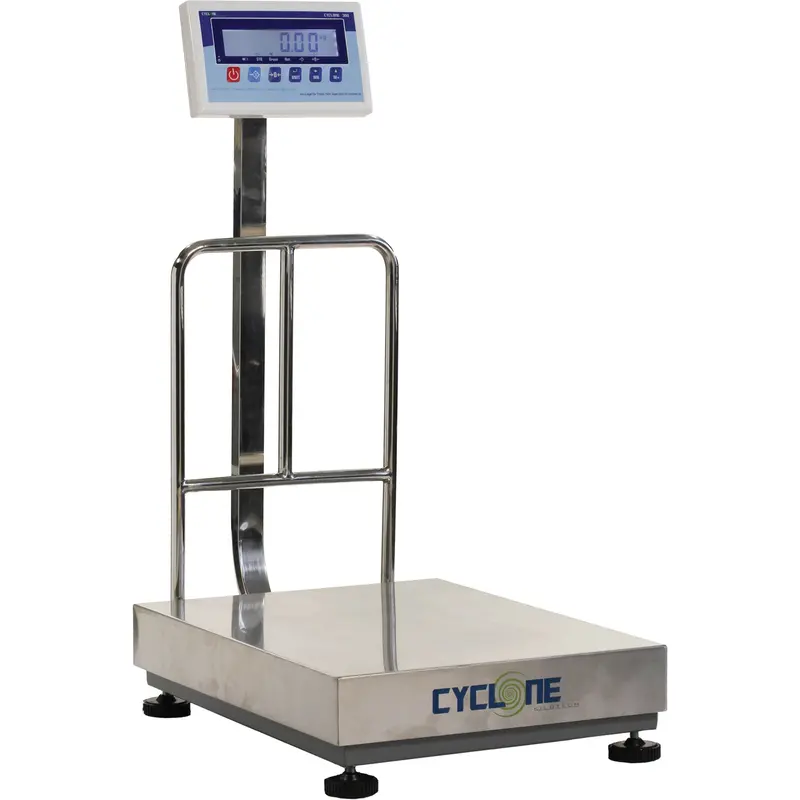 Cyclone 300 Bench And Platform Scale, 600 Lbs. / 300 Kg Capacity, 17-3/4" L X 23-3/5" W 1