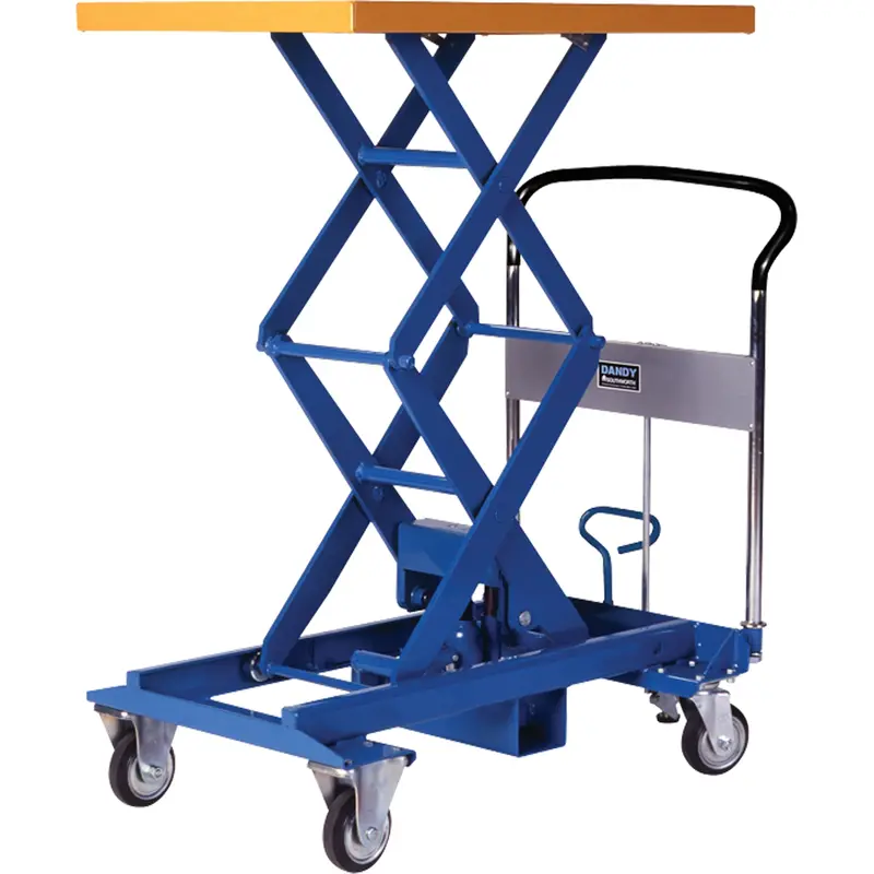 Dandy Lift™ Scissor Lift Table, 34-4/5" L X 23-3/5" W, Steel, 770 Lbs. Capacity 1