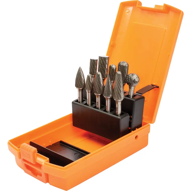 Dc Carbide Burr Kit, 10 Pieces 1