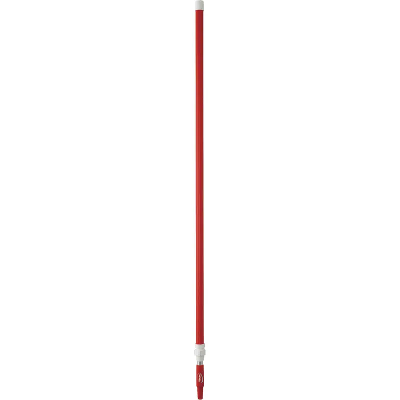 Deck Scrub Handle, Brush/Pad Holder, Red, Telescopic, 62"-113" L 1