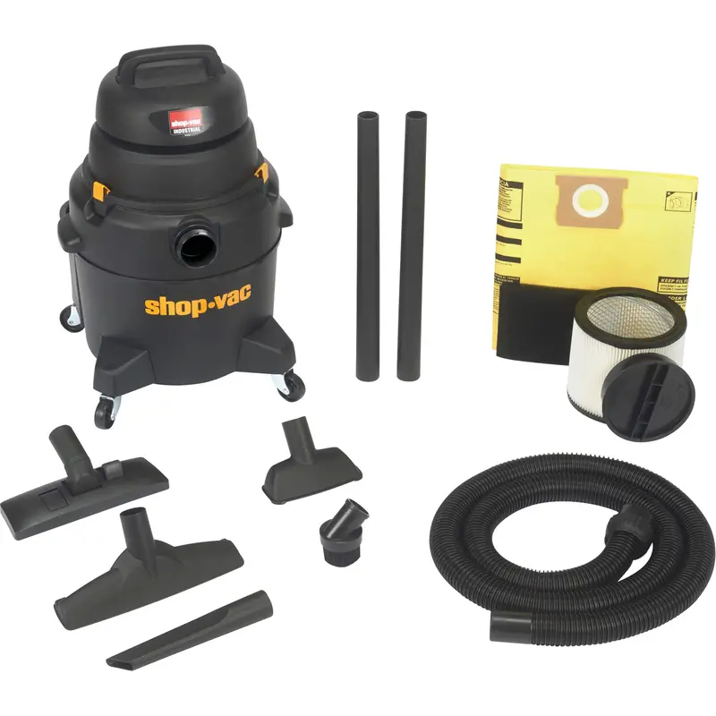 Deluxe Shop Vacuum, Wet-Dry, 6 Hp, 8 Us Gal. (30.3 Litres) 1
