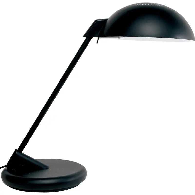 Desk Lamp, 100 W, Incandescent, Black 1