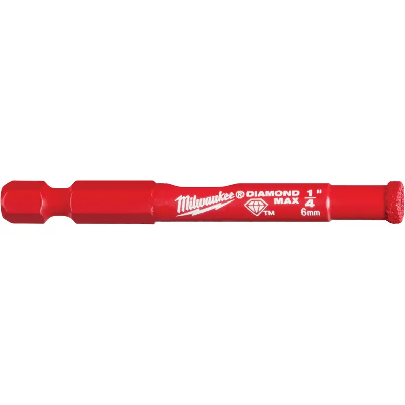 Diamond Plus™ Hole Saw, 1/4", 1/2" Depth Of Cut, Diamond 1