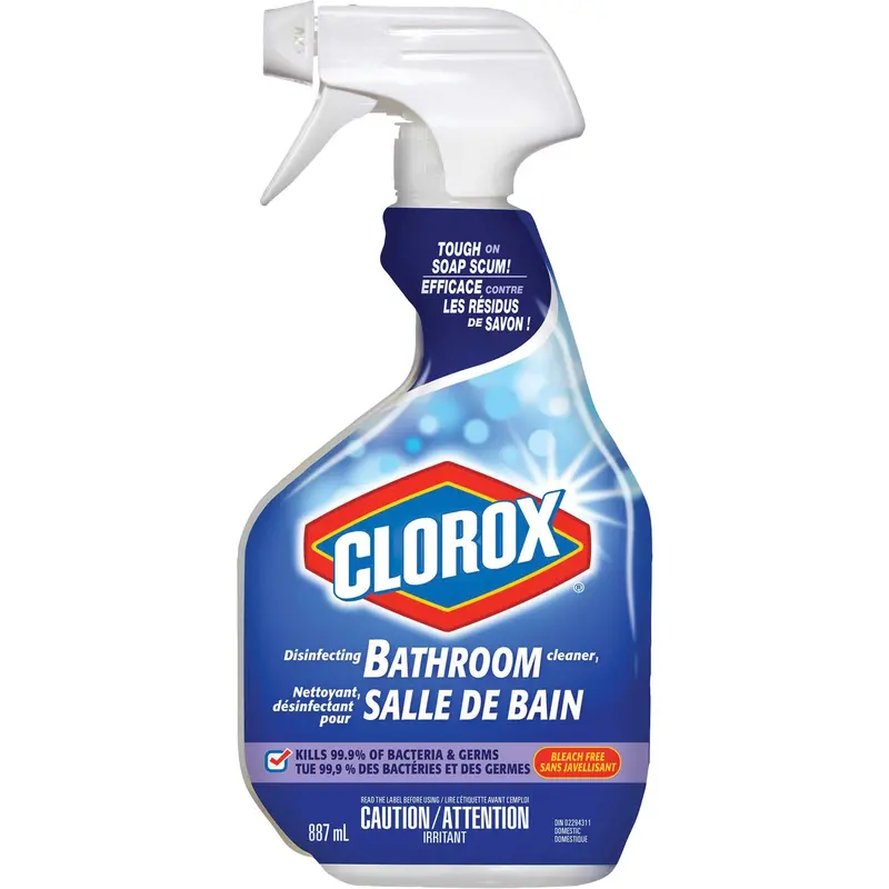 Disinfecting Bathroom Cleaner, 887 Ml, Trigger Bottle 1