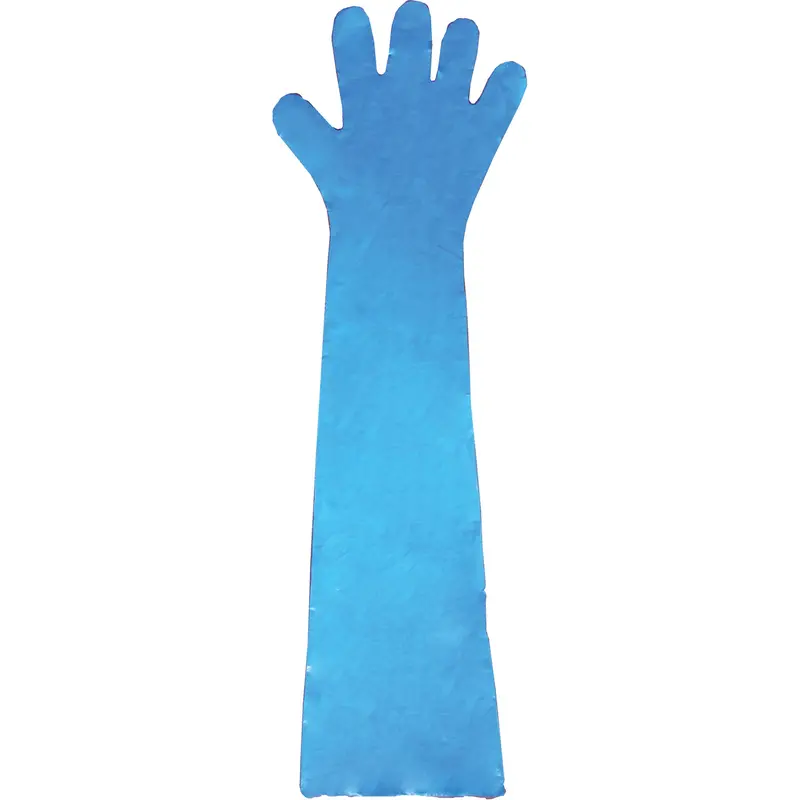 Disposable Gloves, Polyethylene, Powder-Free, Blue 1