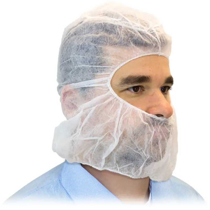 Disposable Hood, Polypropylene, White 1