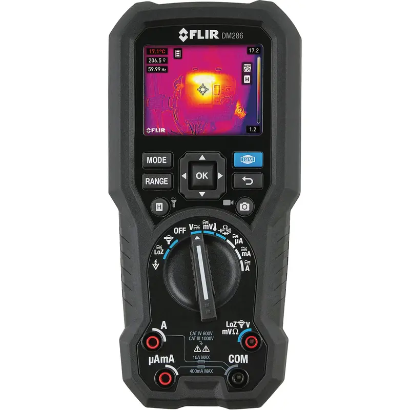 Dm286 Industrial Imaging Multimeter, Ac/Dc Voltage, Ac/Dc Current 1