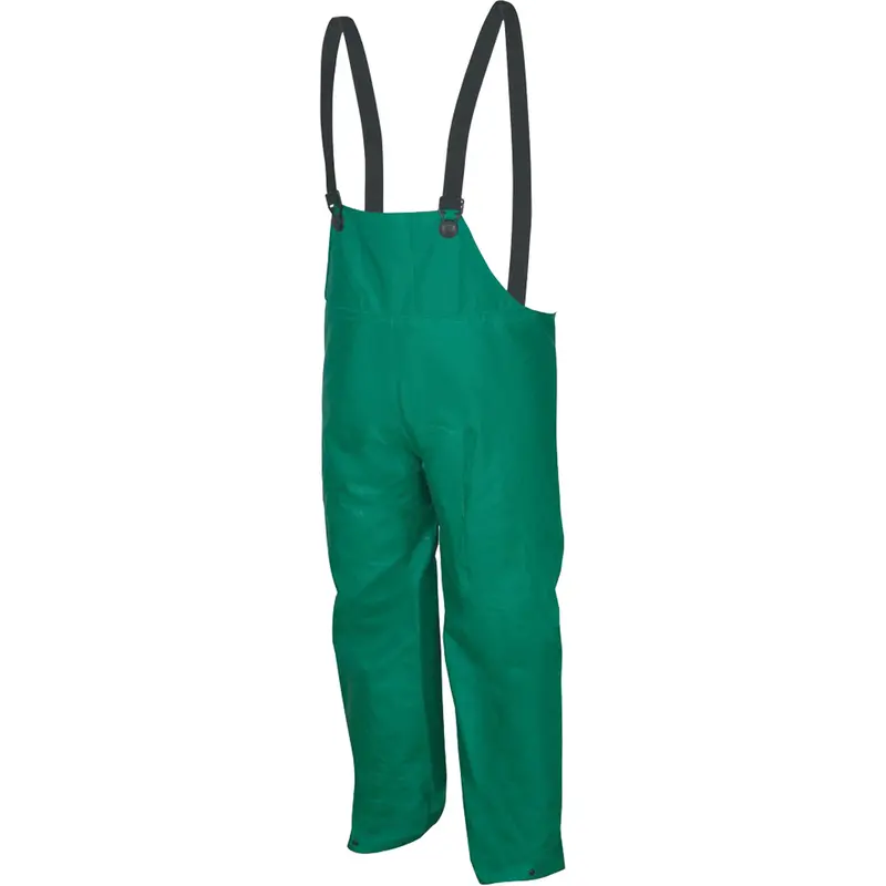 Dominator Limited Flammability Rain Pants, 2X-Large, Polyester/Pvc, Green 1