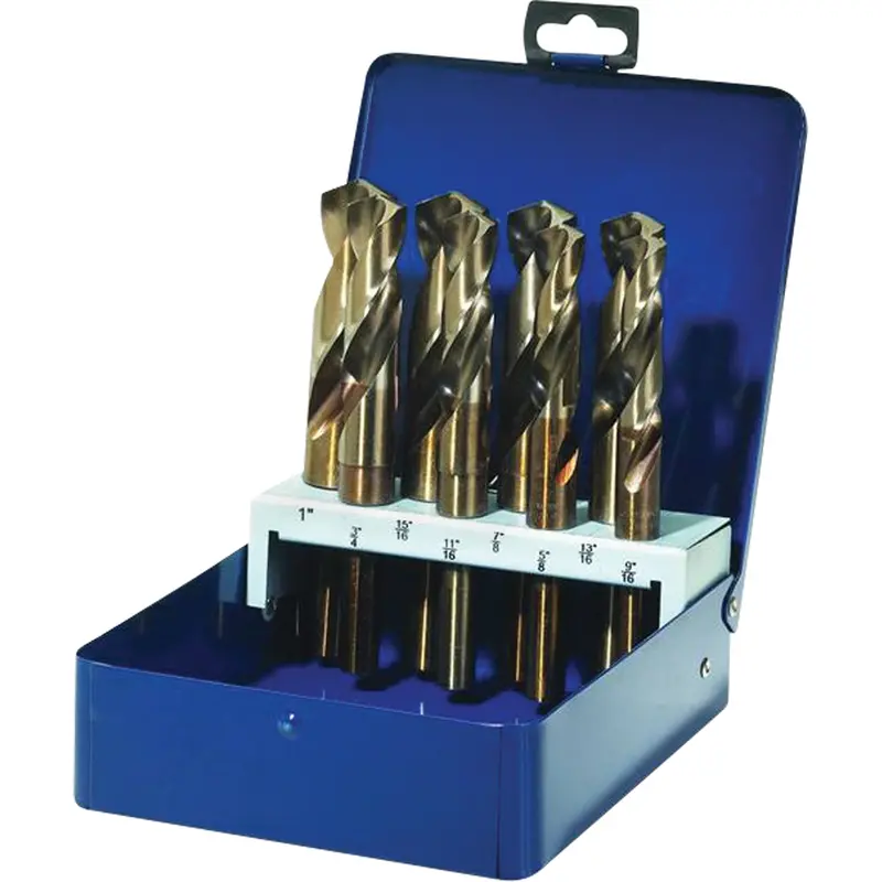 Drill Bit Set, 8 Pieces, High Speed Steel 1