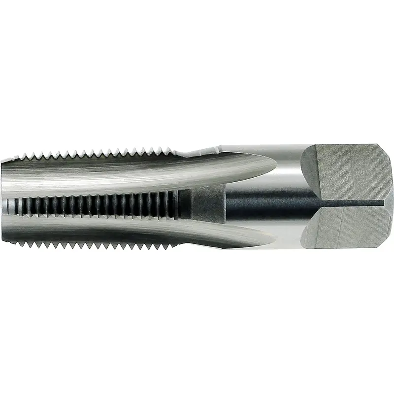 Drillco® Pipe Tap, 1"-11.5, 5 Flutes, 3-3/4" L, Taper, High Speed Steel 1