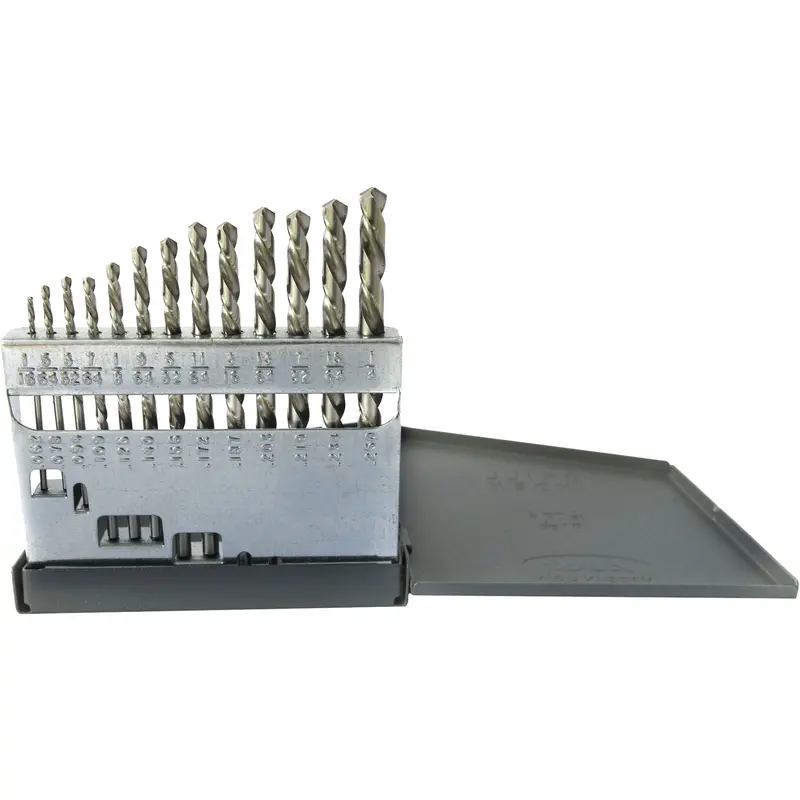 Drillco® Usa Left-Hand Jobber Length Drill Bit Set 1