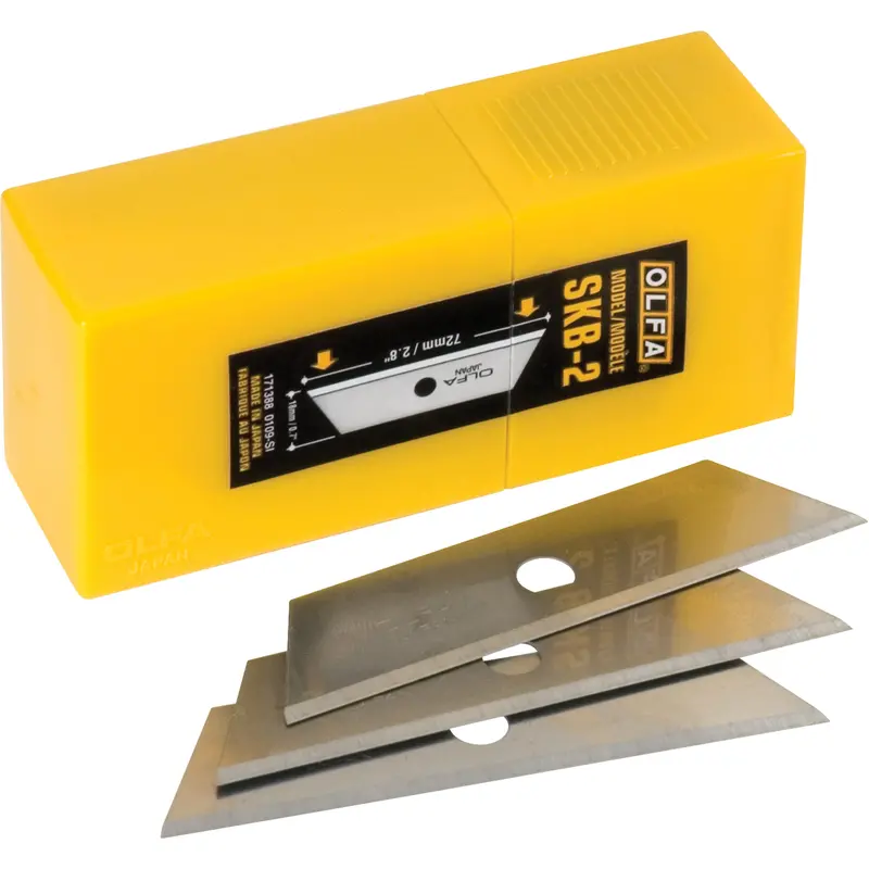 Dual Edge Replacement Safety Blades, Single Style 1