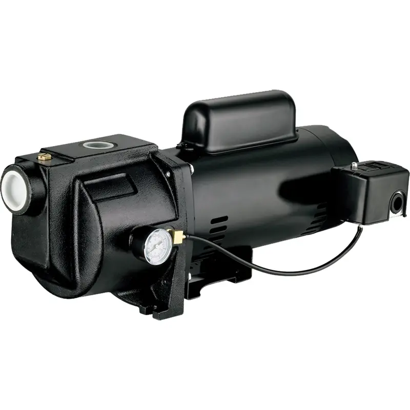 Dual Voltage Cast Iron Shallow Well Jet Pump, 115 V/230 V, 1260 Gph, 1 Hp 1