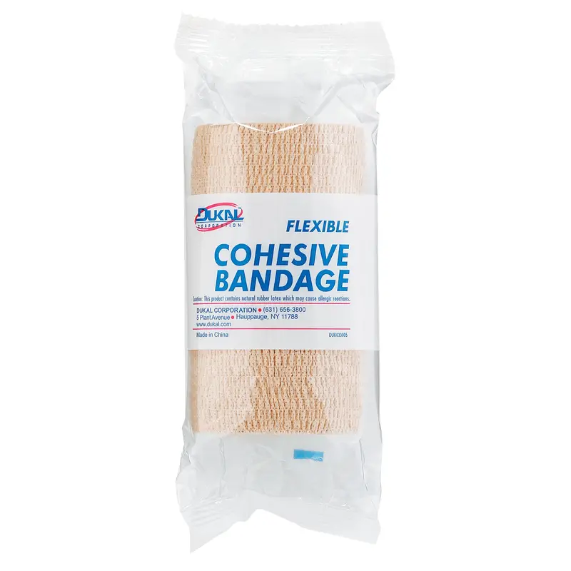 Dukal Bandage, Cut To Size L X 4" W, Class 1, Self-Adherent 1