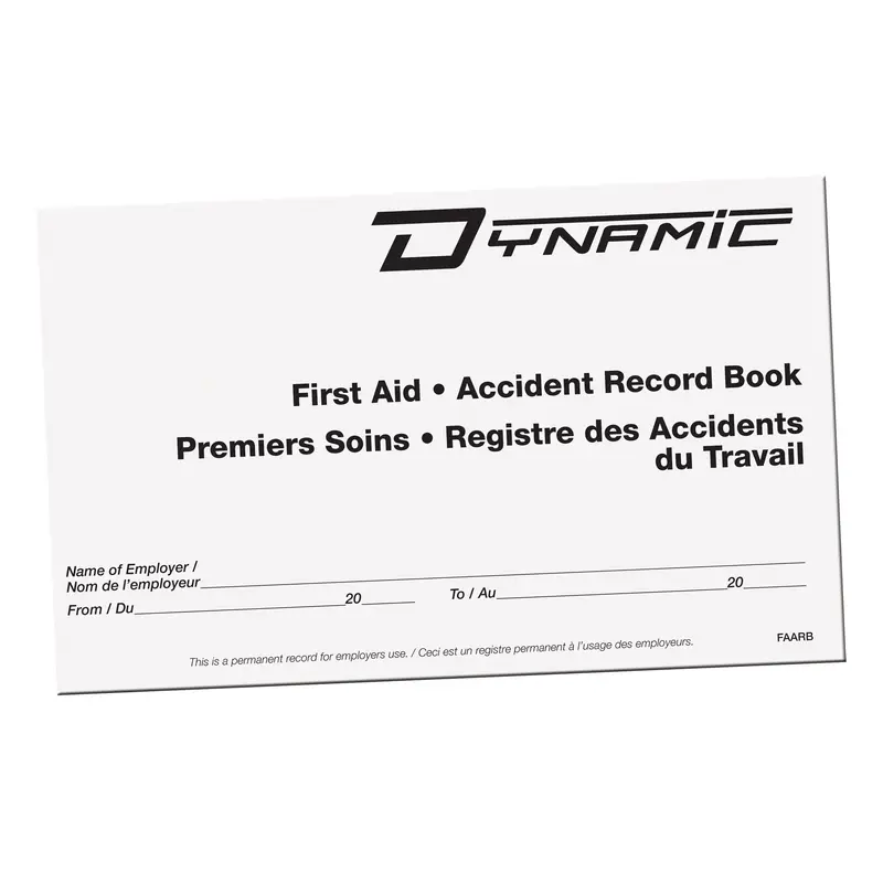 Dynamic™ Accident Record Book 1