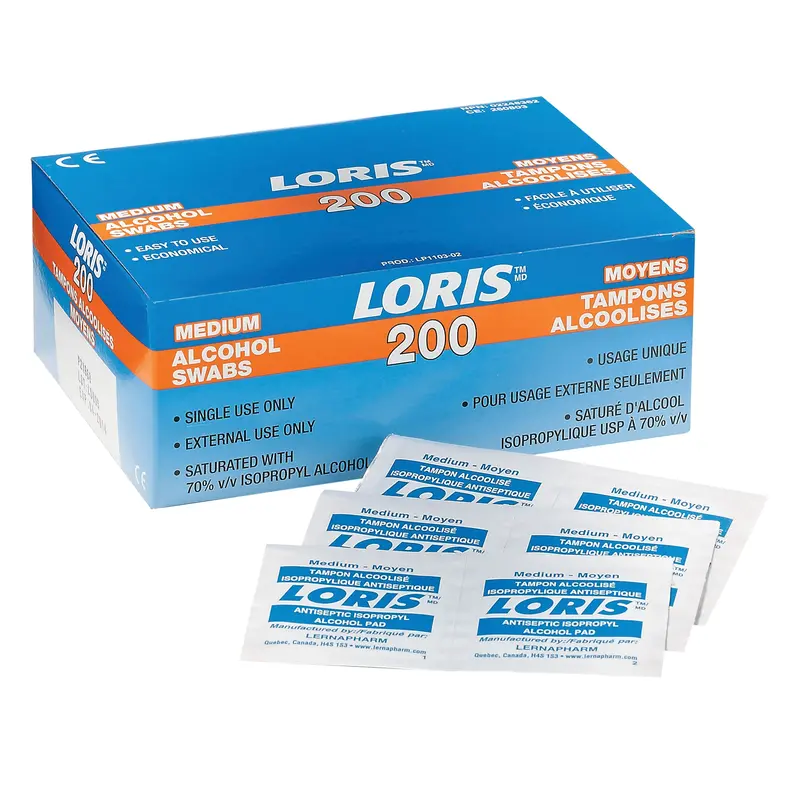 Dynamic™ Alcohol Wipes, Towelette, Antiseptic 1