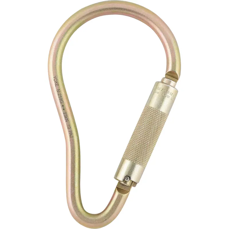 Dynamic™ Alloy Steel Auto-Twist Lock Carabiner, Temporary Use 1