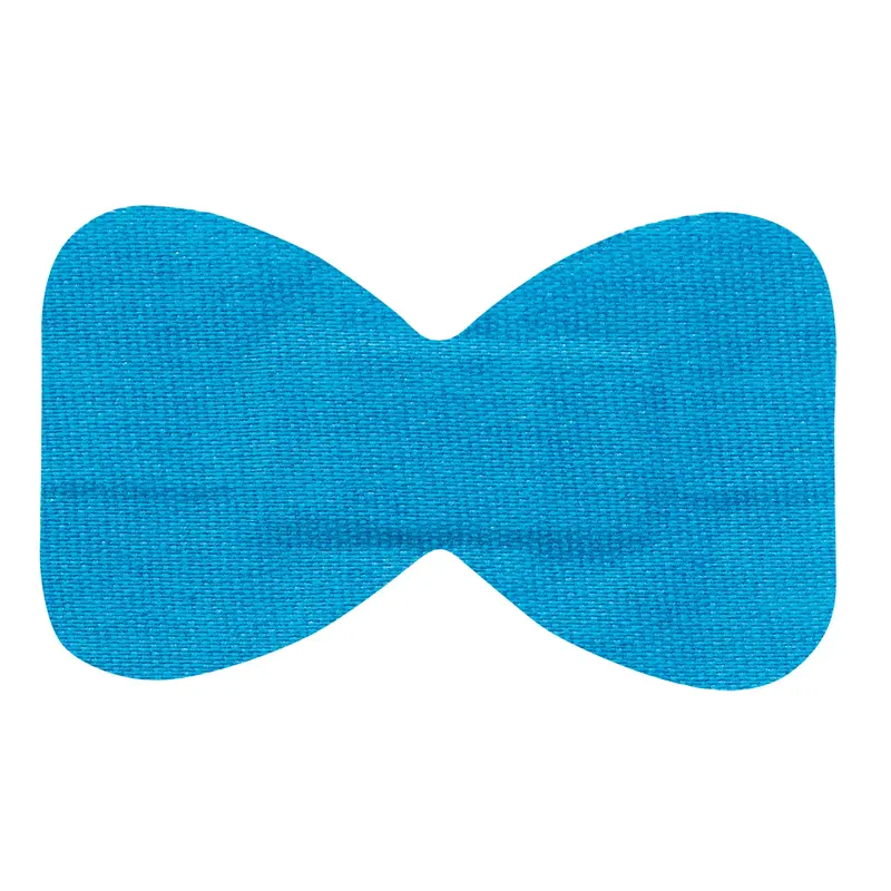 Dynamic™ Blue Adhesive Strips, Fingertip, 3", Fabric Metal Detectable, Sterile 1