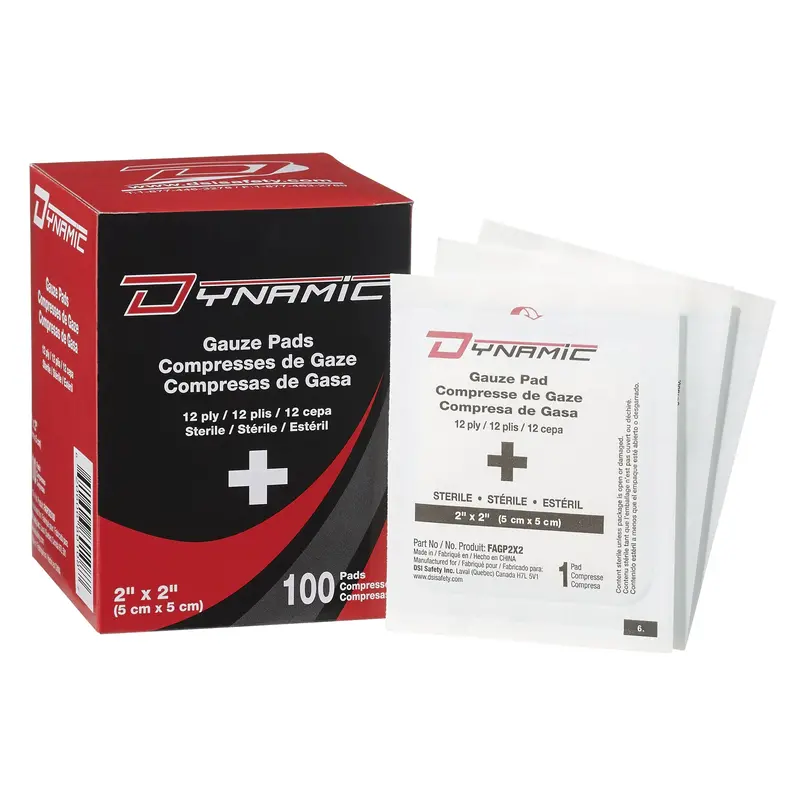 Dynamic™ Gauze, Pad, 2" L X 2" W, Sterile, Medical Device Class 1 1