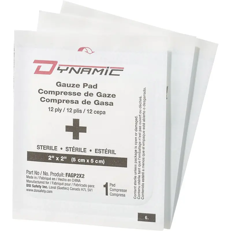 Dynamic™ Gauze, Pad, 2" L X 2" W, Sterile, Medical Device Class 1 1