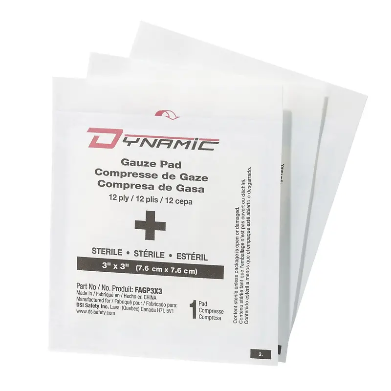 Dynamic™ Gauze, Pad, 3" L X 3" W, Sterile, Medical Device Class 1 1