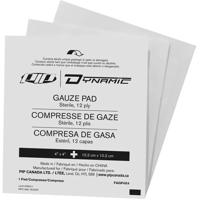 Dynamic™ Gauze, Pad, 4" L X 4" W, Sterile, Medical Device Class 1 1