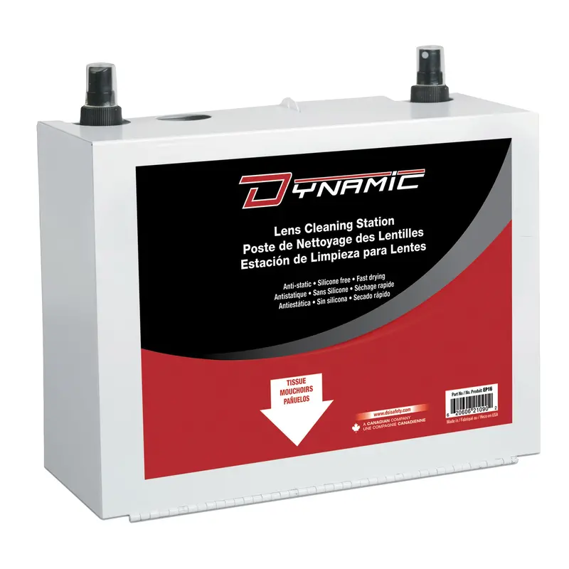 Dynamic™ Lens Cleaning Station, Metal, 8" L X 5" D X 6" H 1