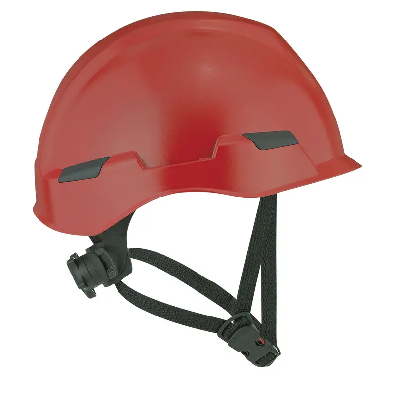 Dynamic™ Rocky™ Industrial Climbing Helmet, Non-Vented, Ratchet, Red 1