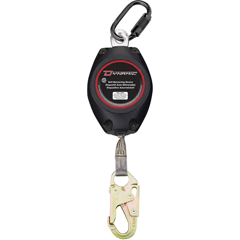 Dynamic™ Self-Retracting Lifeline, 20', Dyneema®, Swivel 1