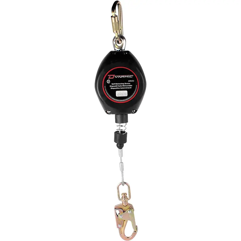 Dynamic™ Self-Retracting Lifeline, 20', Galvanized Steel, Swivel 1