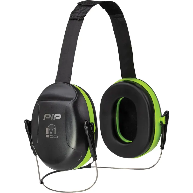 Dynamic™ V1™ Passive Ear Muffs, Neckband, 23 Nrr Db 1