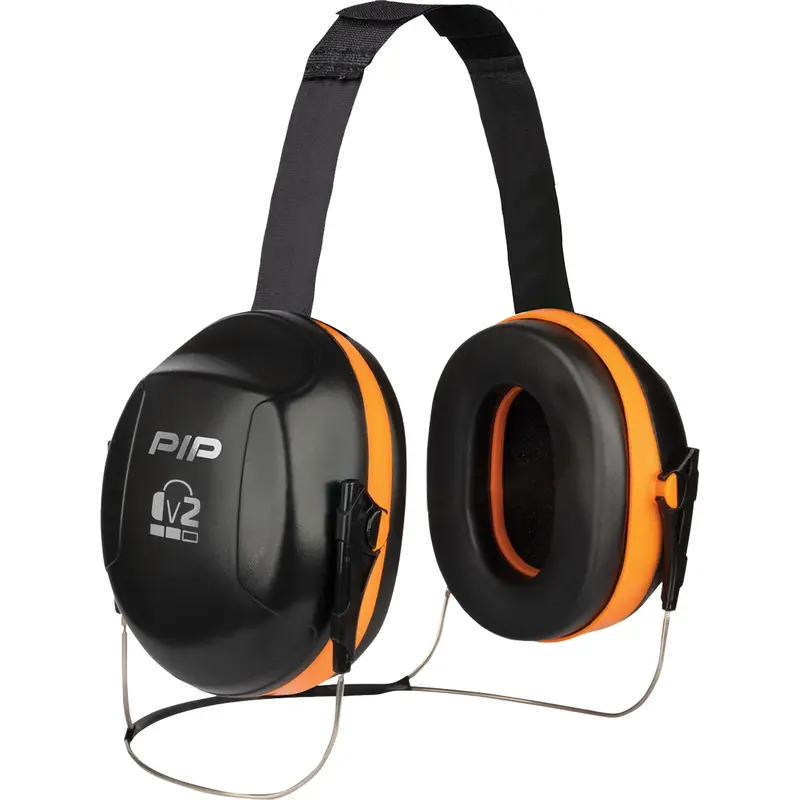Dynamic™ V2™ Passive Ear Muffs, Neckband, 25 Nrr Db 1