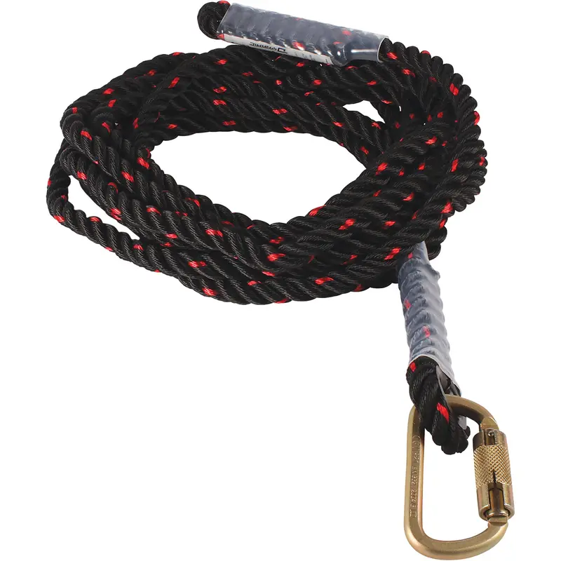 Dynamic™ Vertical Rope Lifeline With Carabiner 1