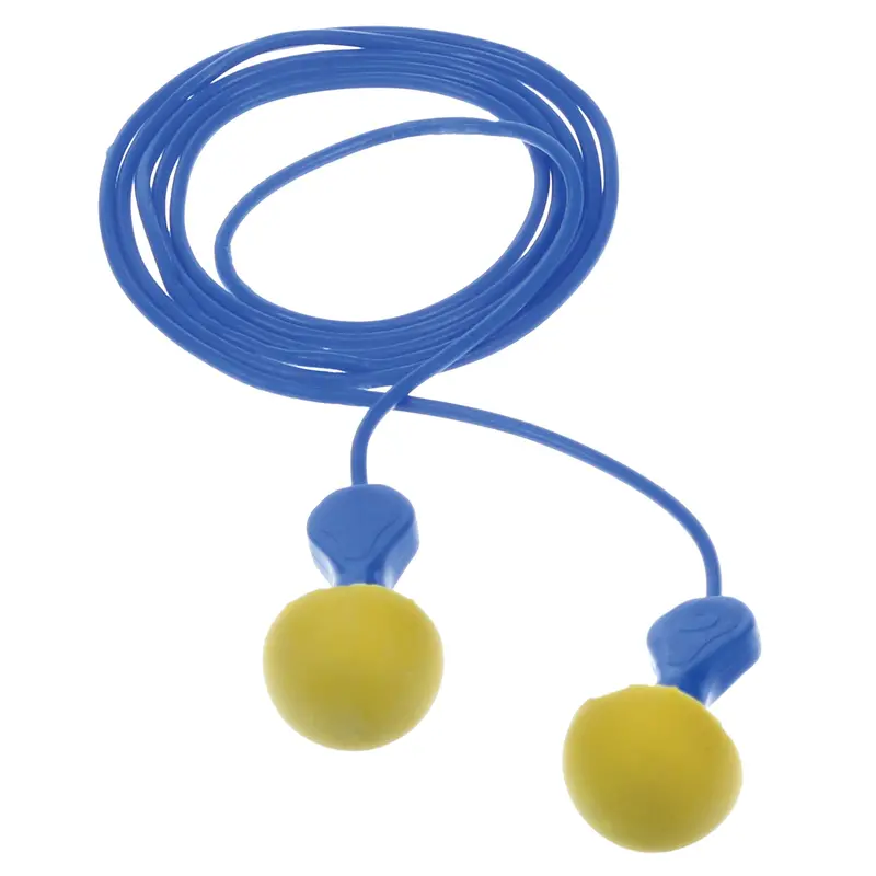 E-A-R™ Express Pod Metal-Detectable Earplugs, Corded, Regular, Bulk - Pillow Pack, 23 Nrr Db 1