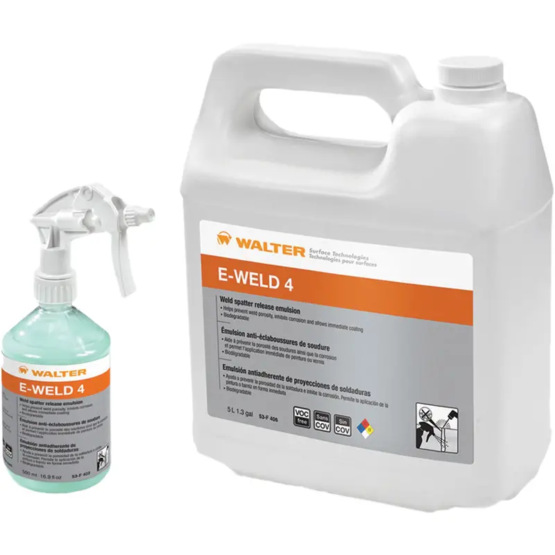 E-Weld 4 Weld Spatter Release Emulsion, Jug 1