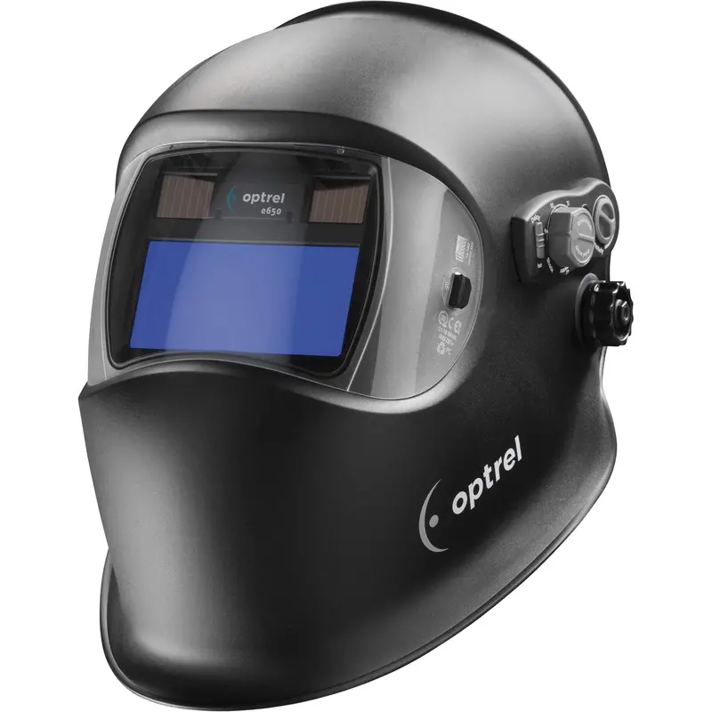 E650 Welding Helmet, 3.94" L X 1.97" W View Area, 9 - 13 Shade Range, Black 1