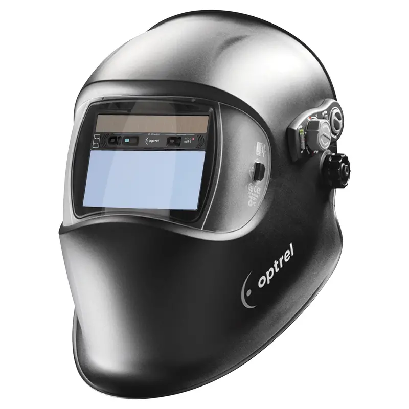 E684 Welding Helmets, 3.94" L X 1.97" W View Area, 4/9 - 13/4/5 - 9 Shade Range, Black 1