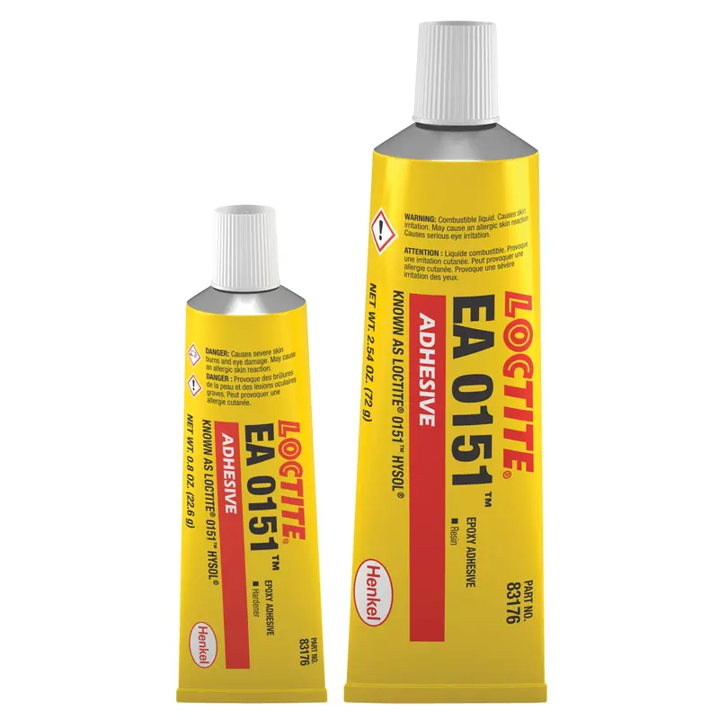 Ea 0151™ Adhesive, 3.3 Oz., Kit, Two-Part, Clear 1
