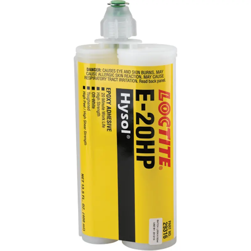 Ea E-20Hp™ Epoxy Adhesive, Two-Part, Dual Cartridge, 400 Ml., Off-White 1