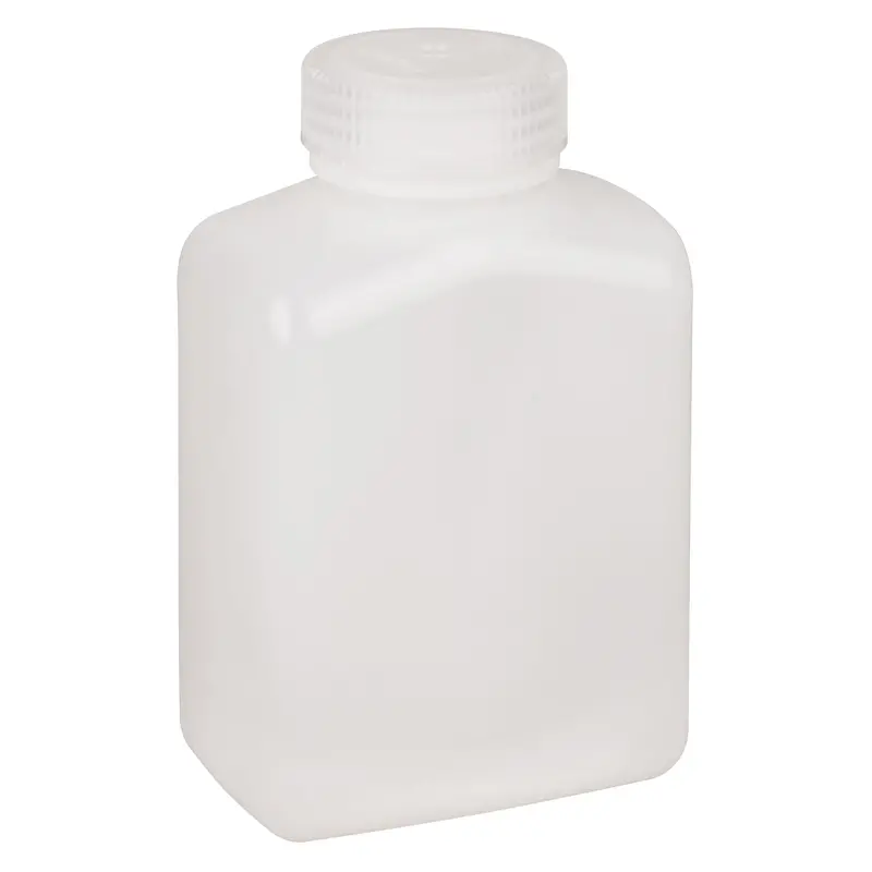 Easy-Grip Space-Saver Bottles, Rectangular, 16 Oz., Plastic 1