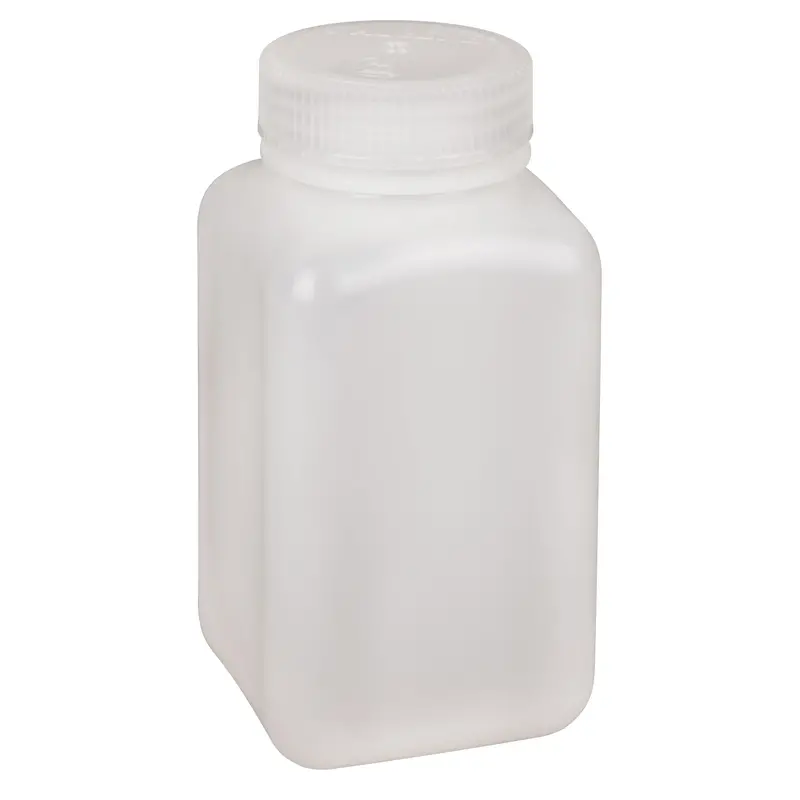 Easy-Grip Space-Saver Bottles, Square, 16 Oz., Plastic 1