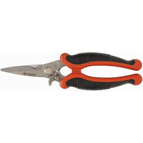 Easy Snip Utility Shear, 4" Cut Length, Straight Handle 1