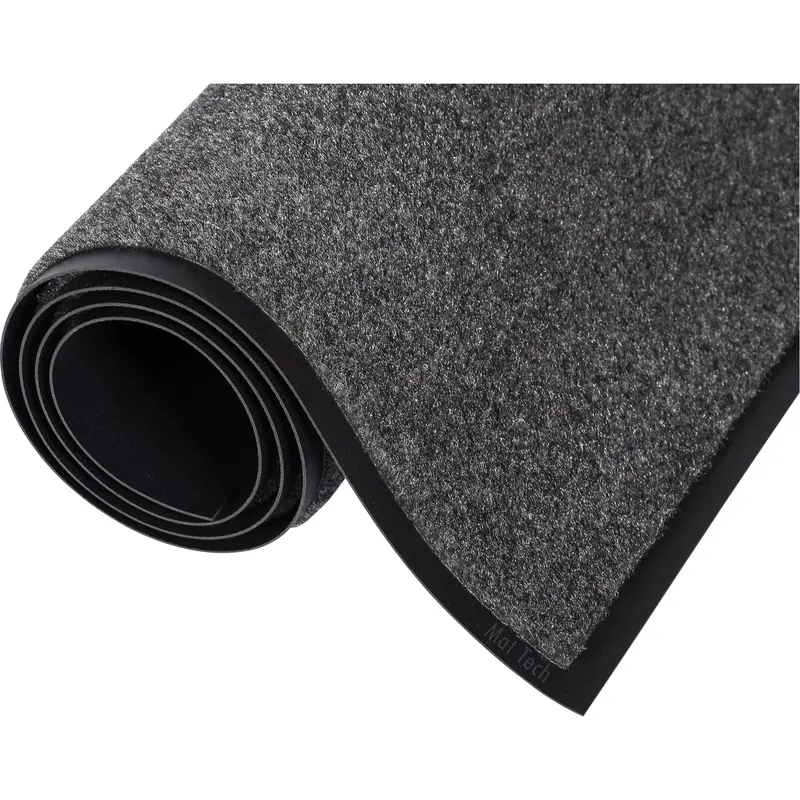 Eco-Step™ Mat, Wiper, 4' X 6' X 1/4", Charcoal 1