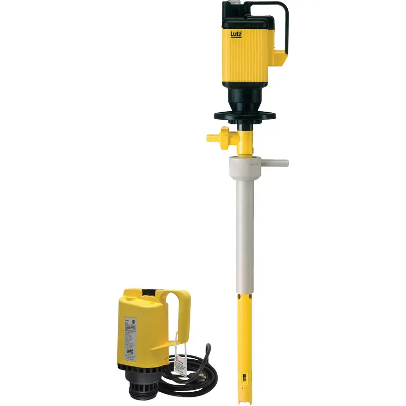 Electric Drum Pumps, Polypropylene, 24 Gpm 1