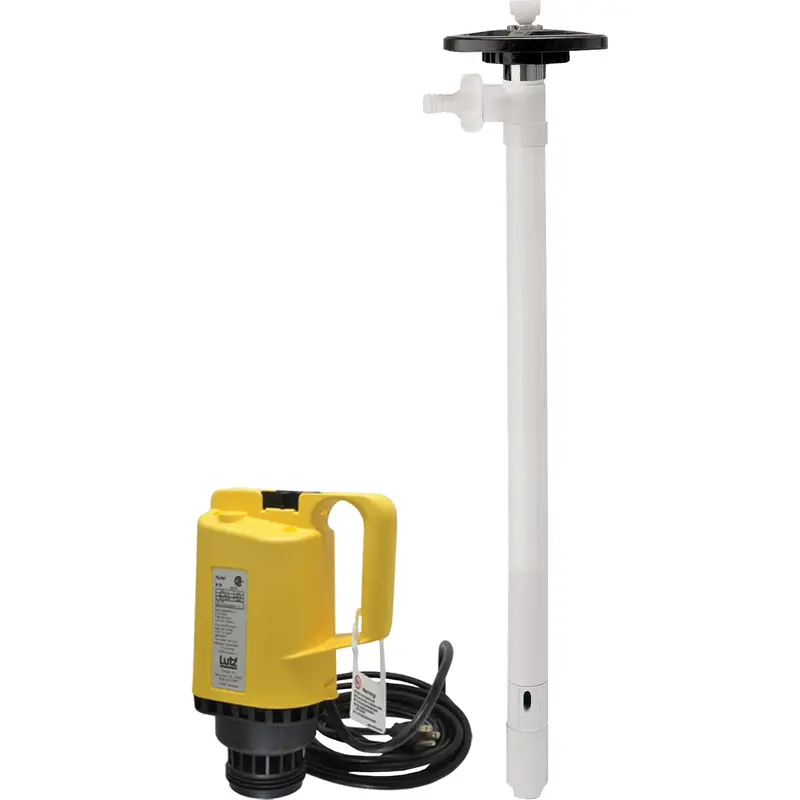 Electric Drum Pumps, Pvdf, 42 Gpm 1