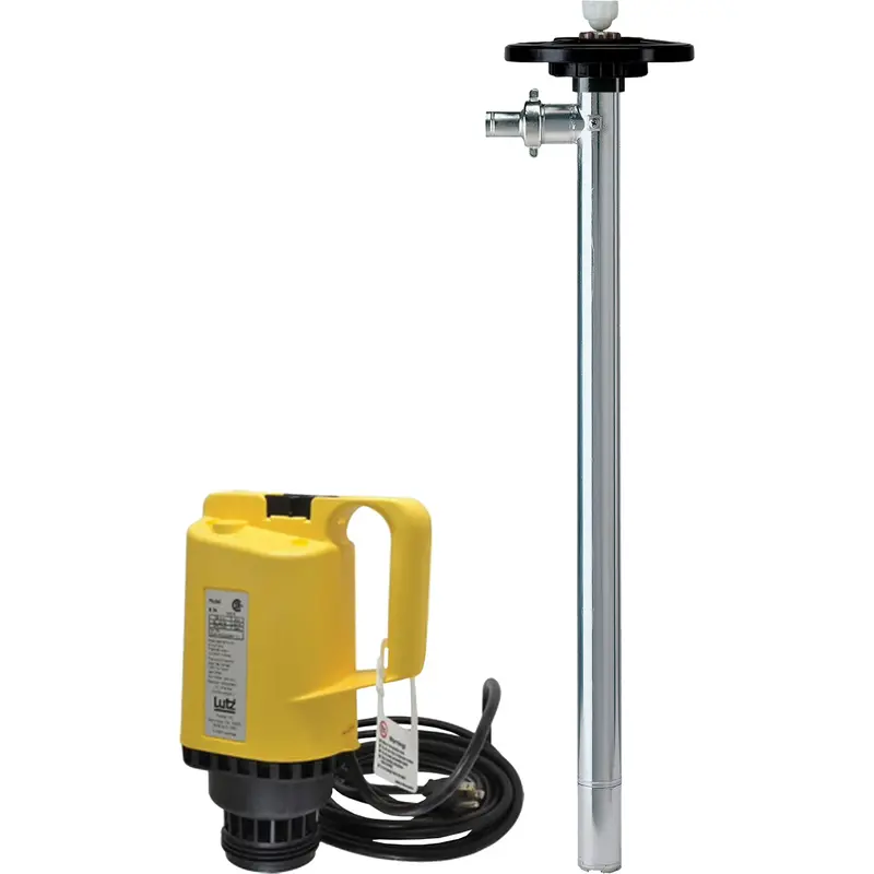 Electric Drum Pumps, Stainless Steel, 54.5 Gpm 1