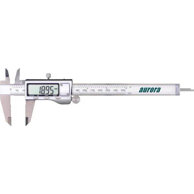 Electronic Digital Calipers, 0.001" (0.03 Mm) Resolution, 0 - 6" (0 - 152 Mm) Range 1