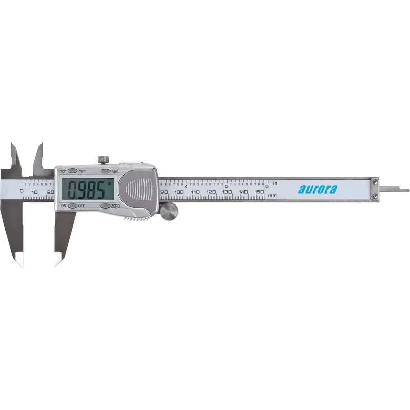 Electronic Digital Calipers, 0.001" (0.03 Mm) Resolution, 0 - 6" (0 - 152 Mm) Range 1